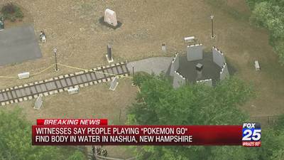 'Pokemon Go' player finds body floating in New Hampshire brook