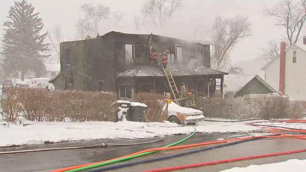 Fire guts home in Fayette County, firefighter injured battling flames