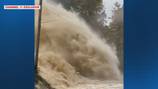 Massive water main break shuts down busy road in South Fayette Township