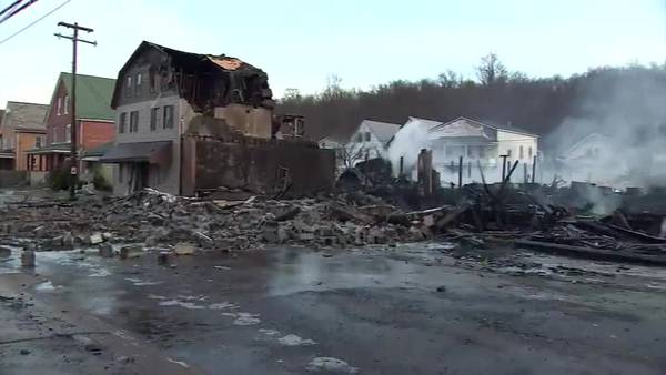 ‘Just like a tinderbox,’ structure fire leads to building collapse in Kittanning