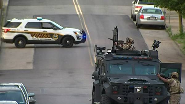 SWAT situation in Pittsburgh ends, no suspect in custody