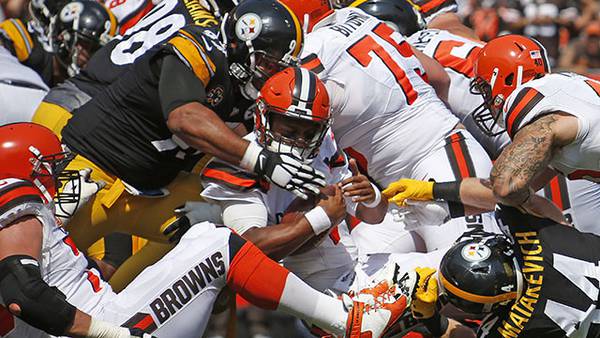 Ragged rivals: Browns, Steelers meet with teams struggling