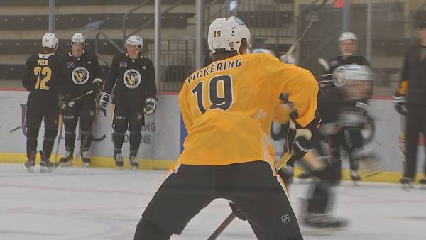 PHOTOS: Pittsburgh Penguins prospects take the ice