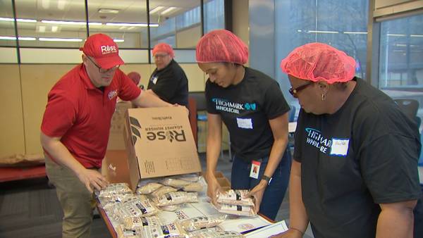 11 Cares: Highmark Wholecare works with Rise Against Hunger to pack meals for less fortunate