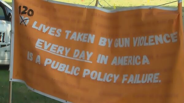 People impacted by gun violence, prevention advocates hold event on National Wear Orange Day