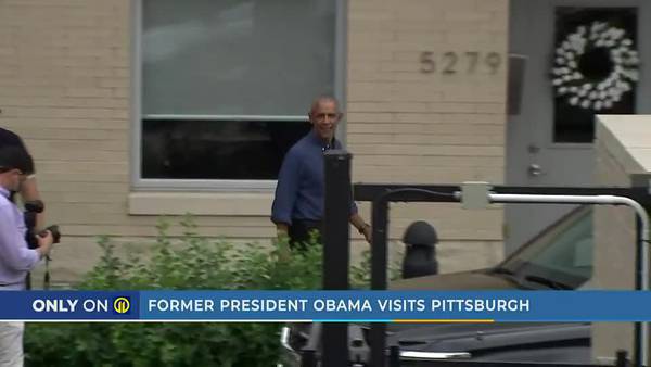 Former President Barack Obama in Pittsburgh reportedly to film documentary