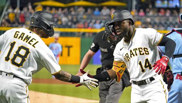 Pirates take on the Reds in first of 3-game series