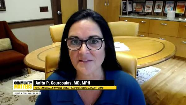 UPMC Community Matters: Dr. Anita P. Courcoulas talks about bariatric surgery
