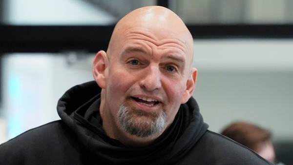Lieutenant Governor John Fetterman recovering from stroke in hospital ahead of Tuesday’s election