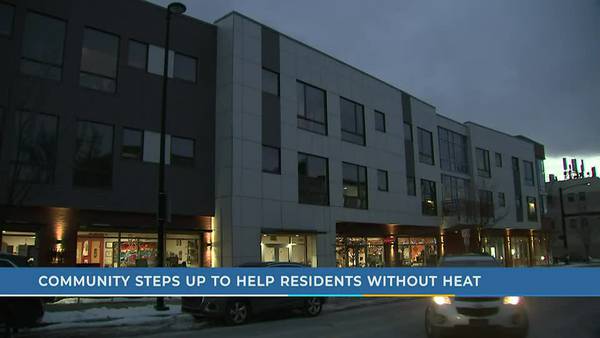 Neighbors pitching in to help people affected by heating issues in Pittsburgh apartment building