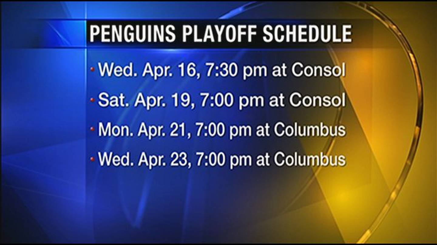 Pittsburgh Penguins vs. Columbus Blue Jackets FULL SCHEDULE WPXI