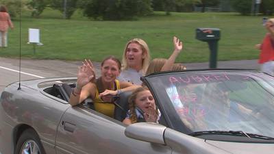 PHOTOS: Welcome home parade held for girl who survived Lawrence County crash that killed her dad, siblings