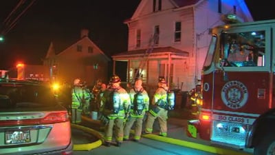 Fire breaks out in Ingram home