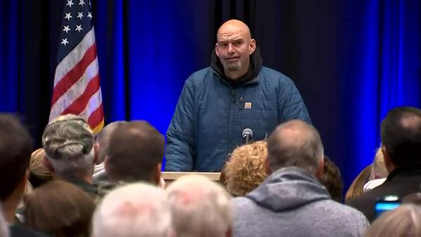 Fetterman campaigns in Butler County as polls tighten