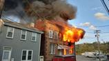 Flames tear through building Sharpsburg