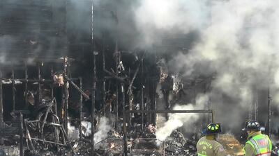 PHOTOS: Fire guts home in Fayette County