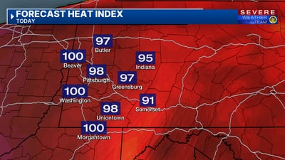 HEAT ADVISORY: Prolonged, potentially dangerous heat wave will grip the Pittsburgh area this week