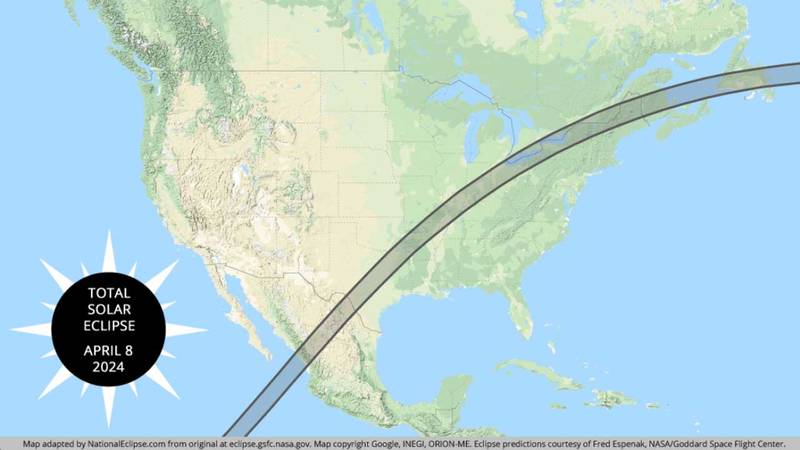 Total Solar Eclipse Will Be Visible In Western Pa In 2024 Wpxi 0004