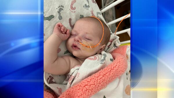 Family searching for bone marrow donor for McCandless baby battling rare genetic condition