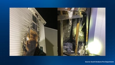 Fireworks cause house fire in South Strabane Township