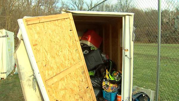 Local youth football league has some of their most expensive equipment stolen