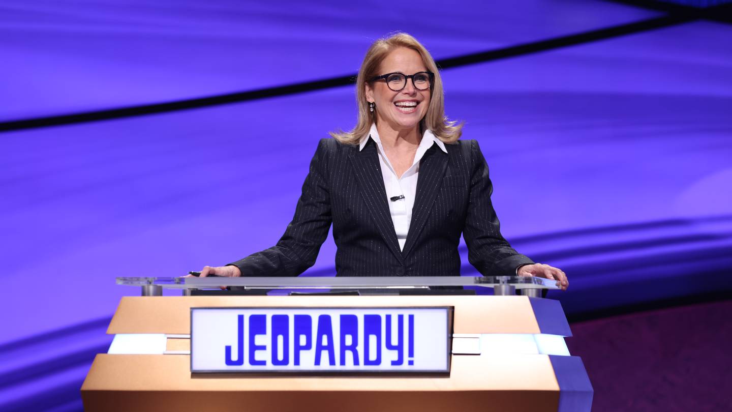 Katie Couric to firstever female host of JEOPARDY! WPXI