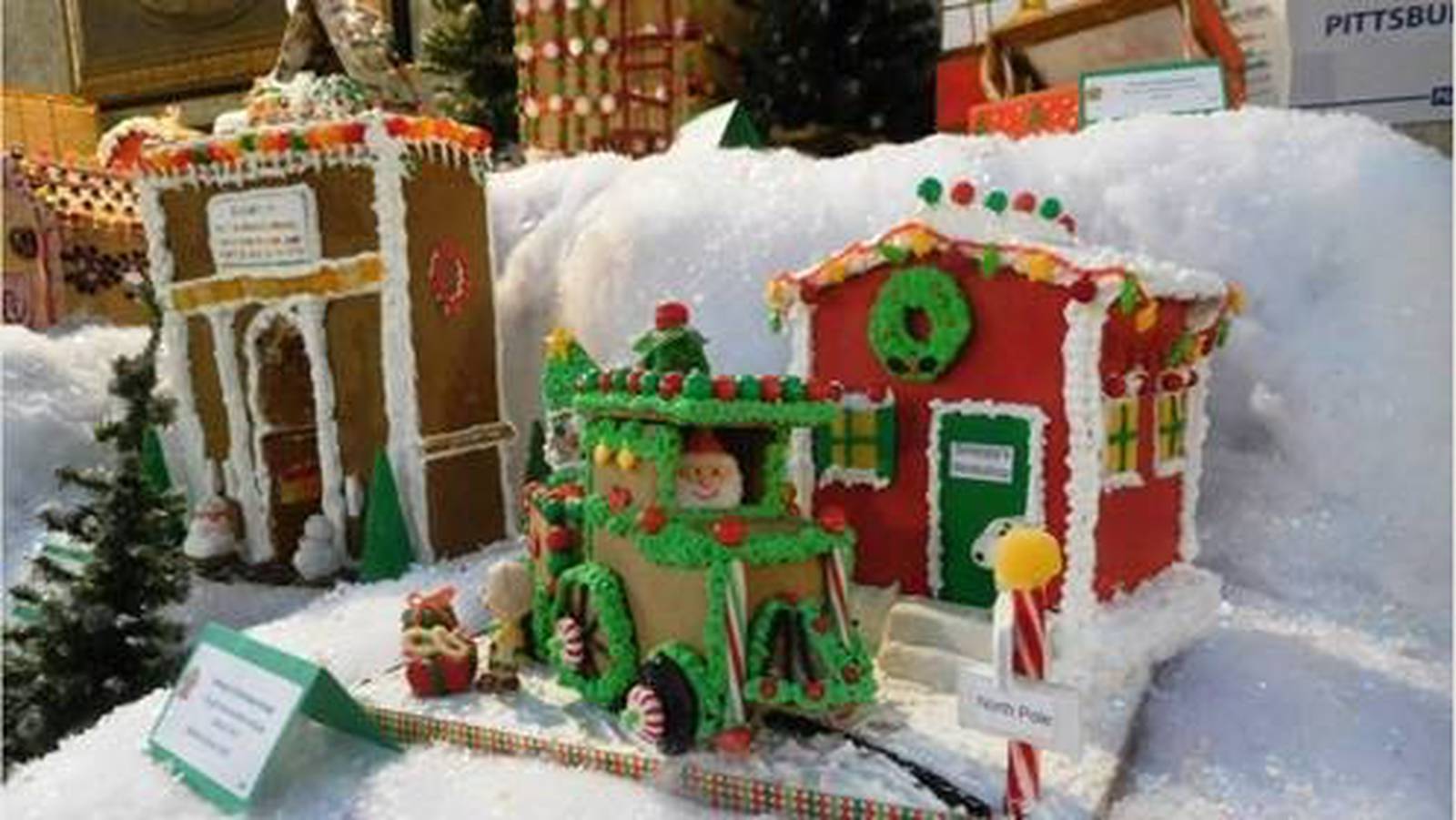 Pittsburgh Gingerbread Display open to public WPXI