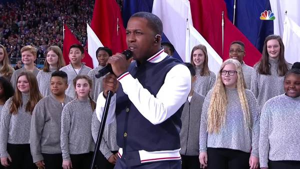 WATCH: CMU's Leslie Odom Jr. performs 'America the Beautiful' at Super Bowl