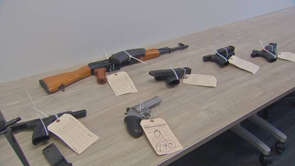 Federal, local law enforcement highlight efforts to stop firearm thefts  
