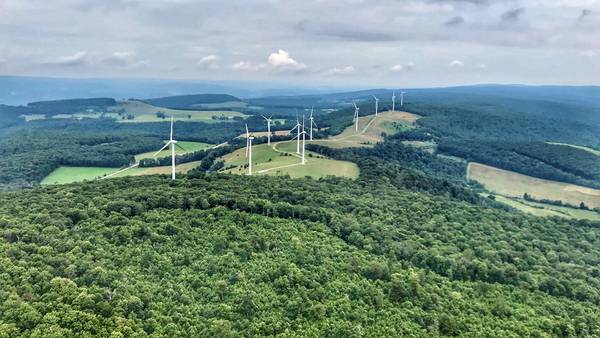 ON THIS DAY: October 24, 2001, Somerset Wind Farm opens above PA Turnpike