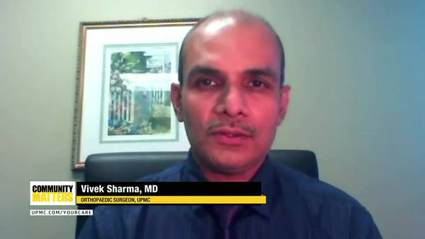 UPMC Community Matters: Dr. Vivek Sharma talks about minimally invasive spine surgery