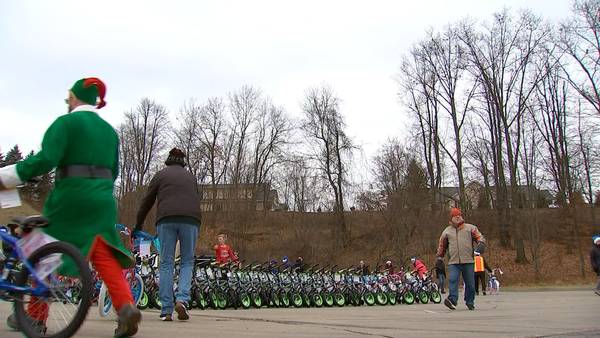North Hills nonprofit donates close to 600 bicycles to Toys for Tots