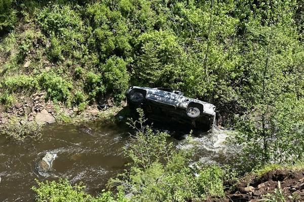 Dog runs 4 miles to get help after man’s vehicle plunges into Oregon ravine