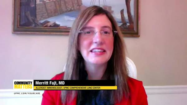 UPMC Community Matters: Dr. Merritt Fajt talks about spring allergies
