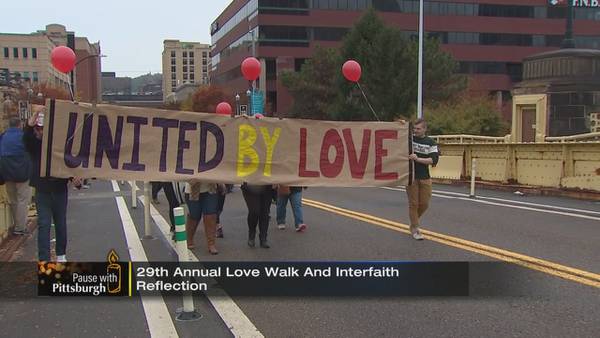 29th annual Love Walk and Interfaith Reflection held in Pittsburgh