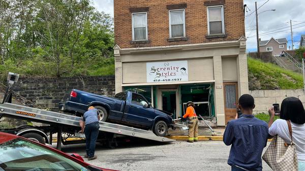 One person taken to the hospital after truck crashes into hair salon