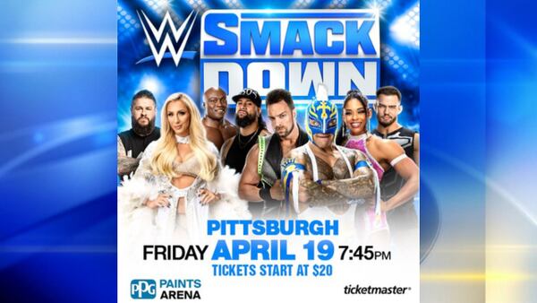 WWE Friday Night SmackDown coming to Pittsburgh