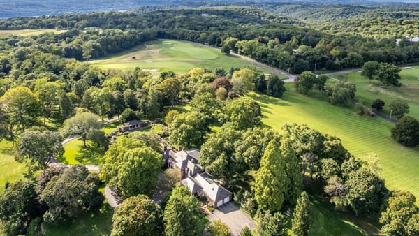 This property overlooking the Allegheny Country Club is for sale for almost $4M