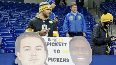 PHOTOS: The Steelers take on the Colts in Monday's NFL matchup in Indianapolis