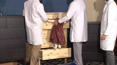 New clothing-storage furniture safety standard approved to protect kids from tip-overs