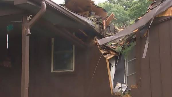 Butler County couple’s home split open from tree falling during recent storms 