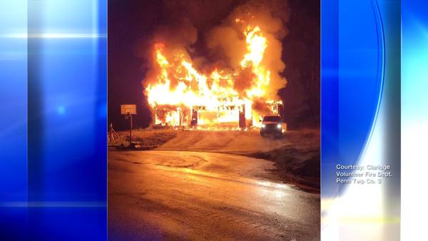 Penn Township family loses everything in house fire
