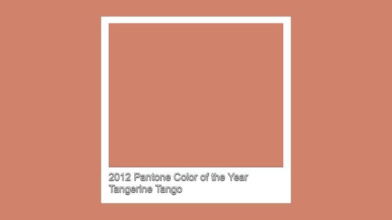 2012 Tangerine Tango