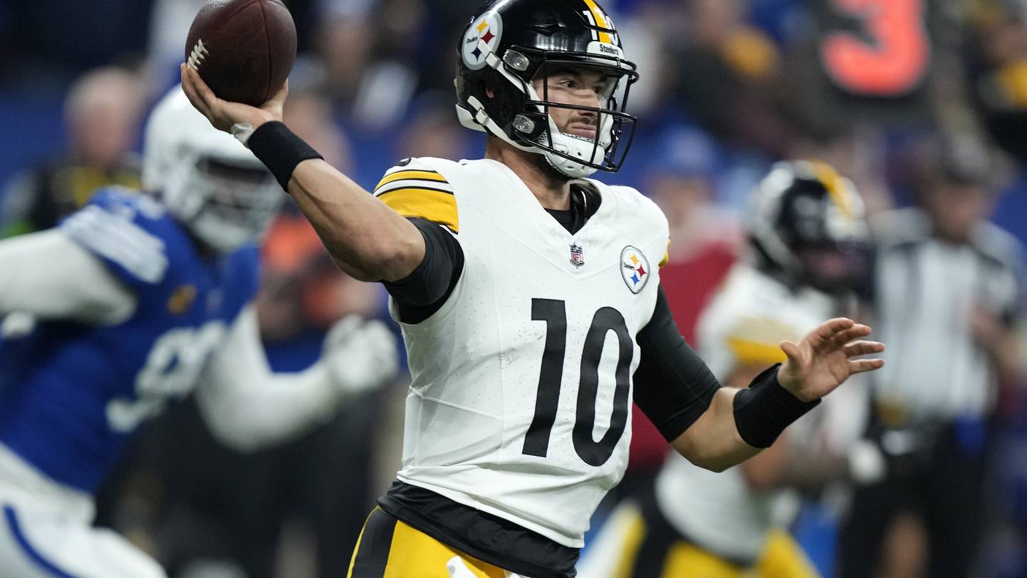 Steelers release QB Mitch Trubisky, punter Pressley Harvin III – WPXI