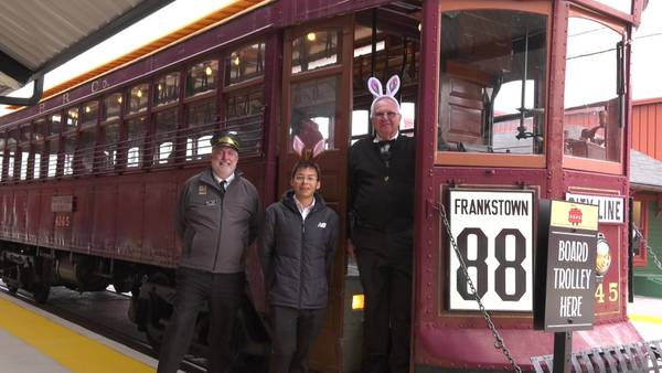 Pennsylvania Trolley Museum holds Easter weekend celebration in Washington County