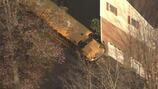 School bus narrowly misses crashing into house in Murrysville