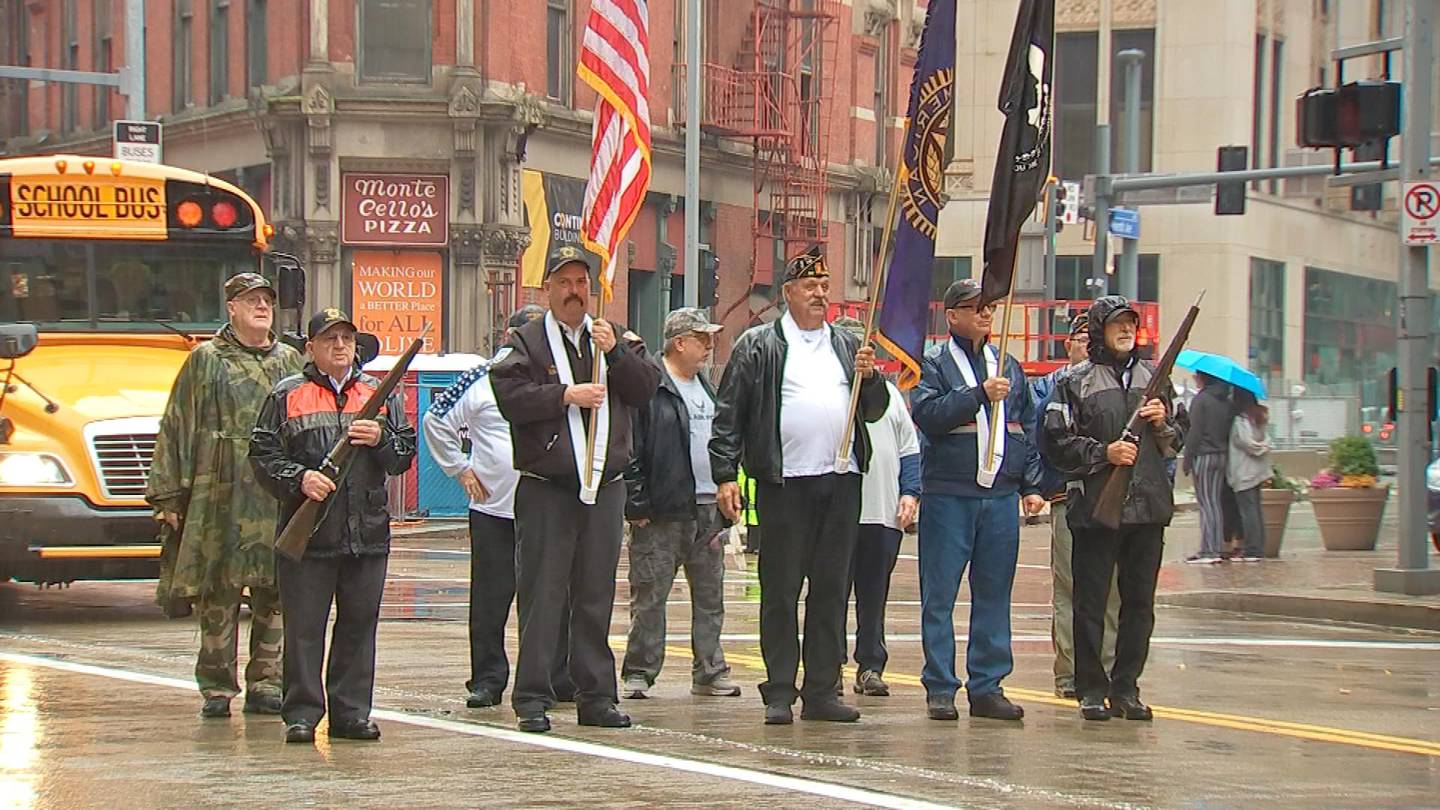 PHOTOS Veterans Day Parade in downtown Pittsburgh WPXI