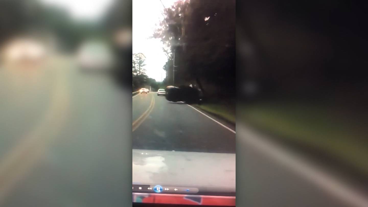 Video Captures Texting Driver Slamming Into Utility Pole Wpxi