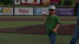Boy with life-threatening disease throws first pitch at Wild Things game as part of fundraiser