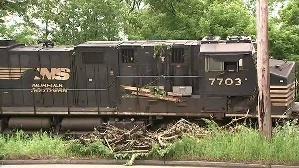 THE LATEST: Officials give update on damage left behind after Harmar Township train derailment